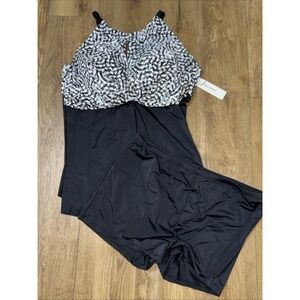 Minxueer Women's Two Piece‎ Tankini 24W